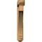 Ekena Millwork Imperial Arts and Crafts Rough Sawn Bracket w/ Offset Brace, Western Red Cedar, 6"W x 38"D x 38"H BKT0604X38X38IMP03RWR - alternate 3